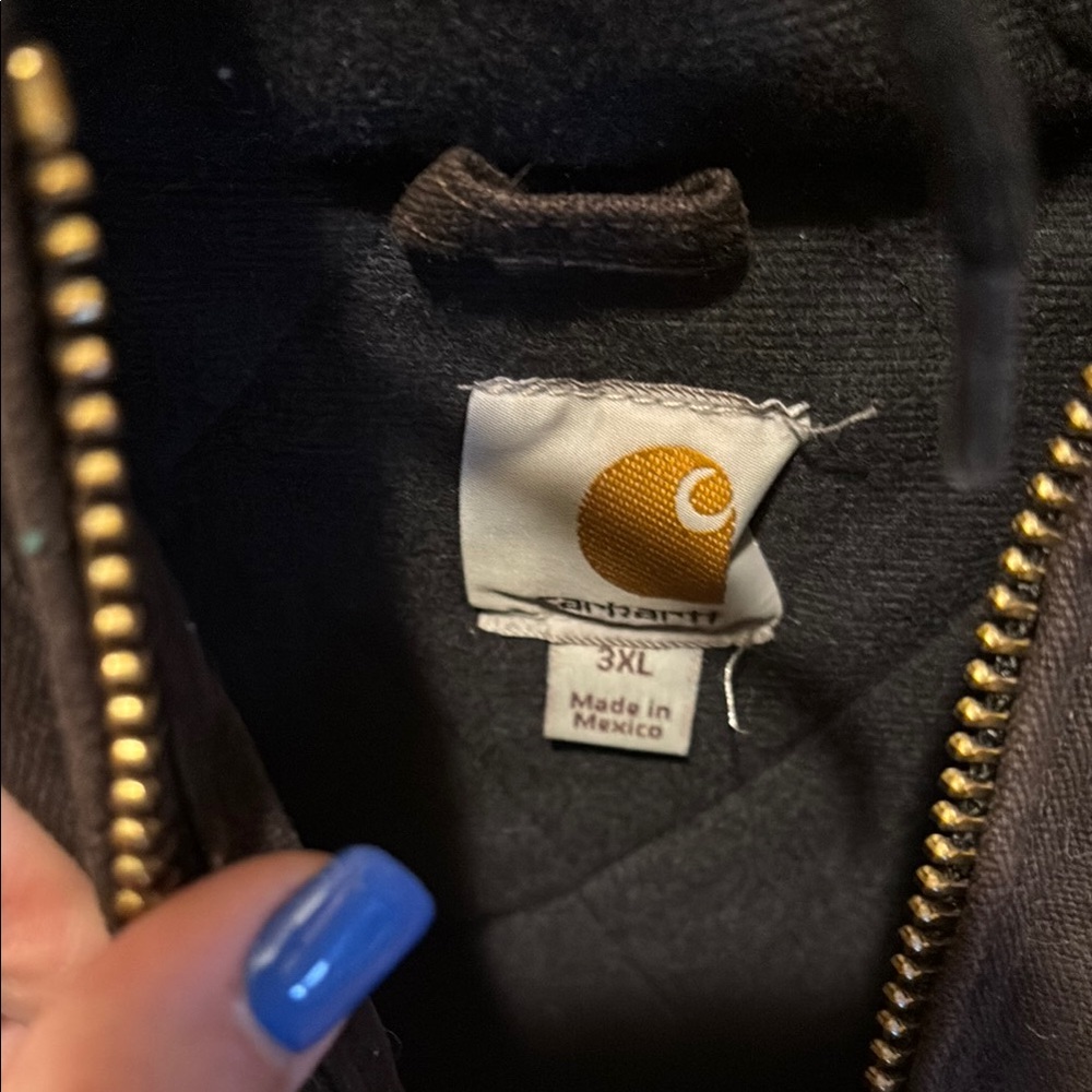 Carhartt Brown Performance Jacket Durable Weather… - image 2